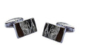 Pair of Golden Retriever Engraved Customised Cufflinks - Gift Boxed - Formal Shirt Cuff Links - Fathers Day Gift for Dad - Mens Cuff Links