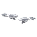 Propeller Head Metal Cufflinks - Base Metal - Novelty Gift for Him - Formal Shirt Cuff Links - Groom Cufflinks