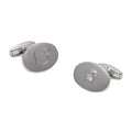 Capricorn Zodiac Glyph and Modern Symbol Engraved Cufflinks - Stainless Steel - Shirt Accessory for Men - Boxed Cufflinks Gift Set