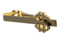 Selection of Novelty Tie Clips Presented in a small Tie Clip - Metal Gold - With Gift Tin