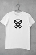 Connolly family crest printed on a white cotton T-shirt
