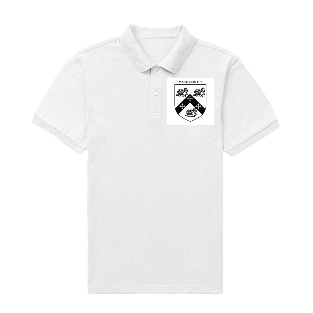 O'Sullivan family crest printed on a white cotton T-shirt – view 4