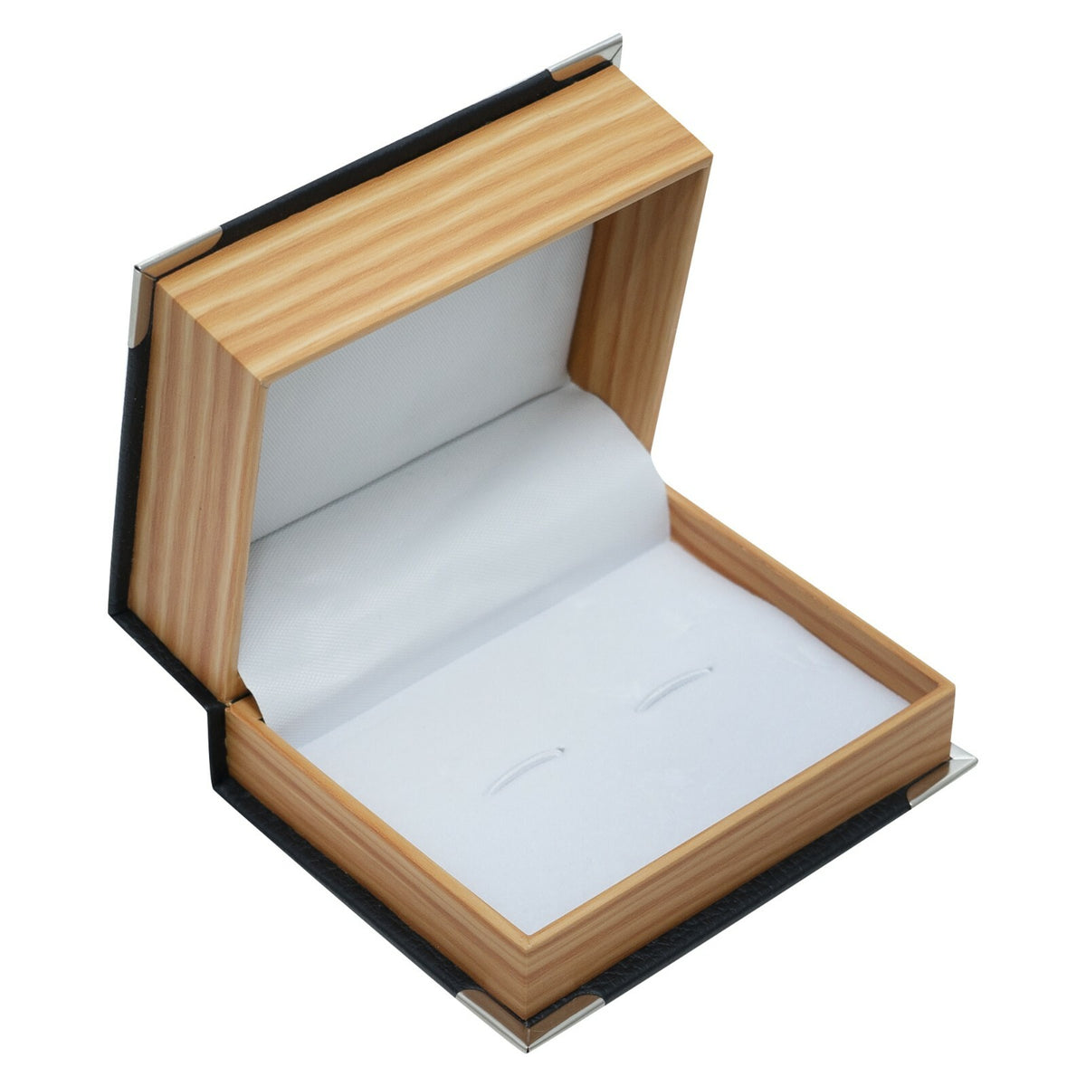 Cufflink box that looks like an old leather bound book – view 2