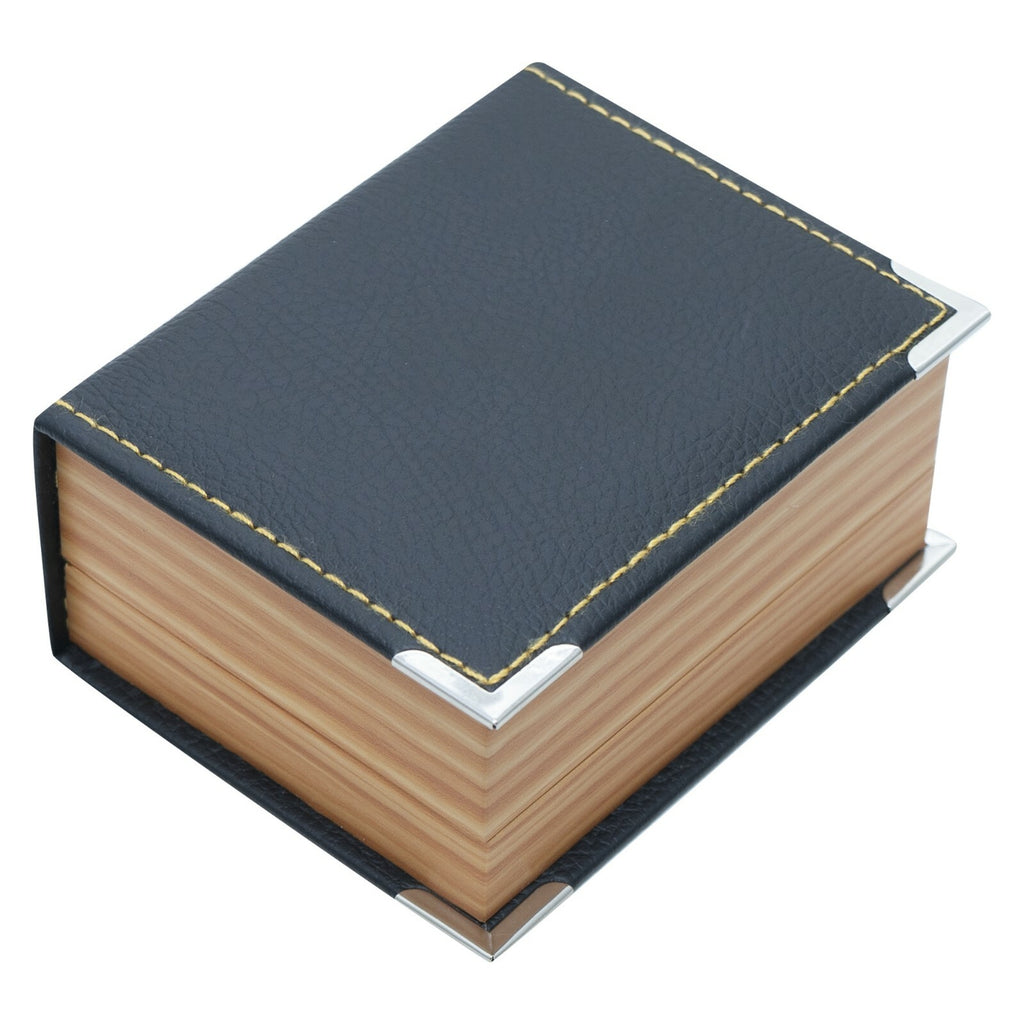 Cufflink box that looks like an old leather bound book