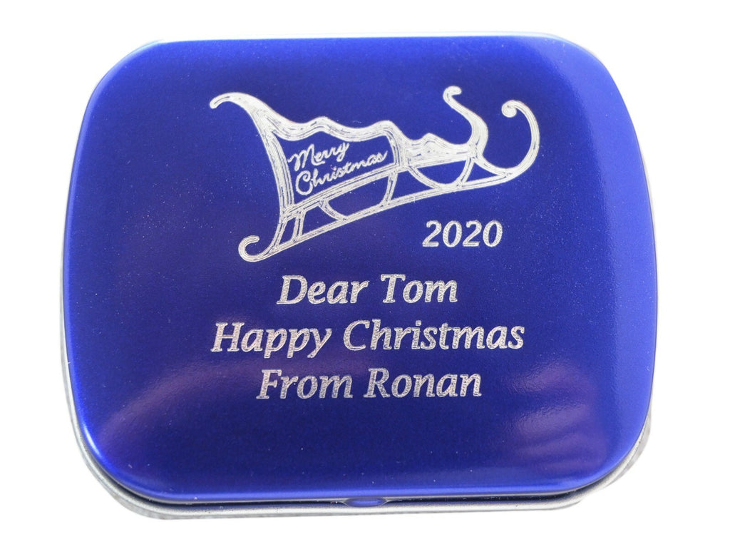 Small engraved wooden trinket box by Colonel Fogg – view 4