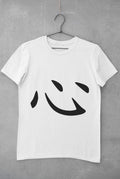 Heart in Japanese Kanji printed on a white cotton T-shirt